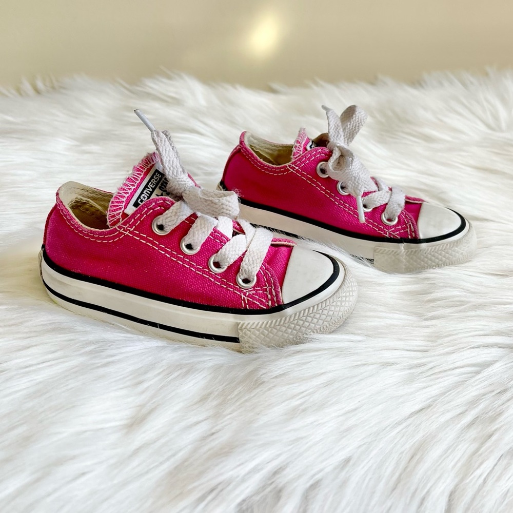 Converse Pink Sneakers - Picture 2 of 6